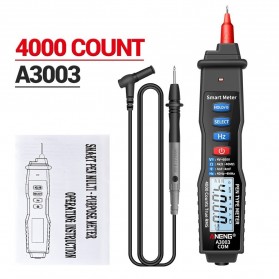 ANENG Digital Multimeter Voltage Tester Pen - A3003 - Black - 8