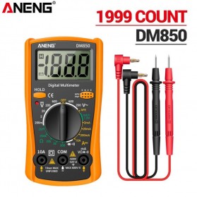 ANENG Digital Multimeter Voltage Tester - DM850 - Orange