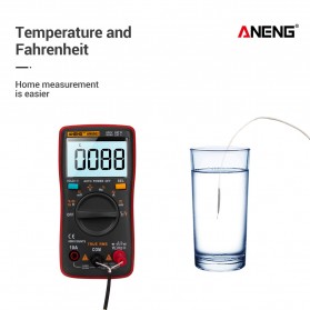 ANENG Digital Multimeter Voltage Tester - AN8002 - Black - 3