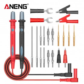 ANENG Kabel Digital Multimeter Test Lead Needle Kit 1000V - PT1028 - Black/Red