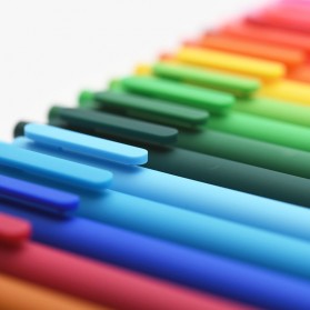 KACO PURE Candy Gel Pen Pena Pulpen Bolpoin 0.5mm 10 PCS (Colorful Ink) - K1015 - Mix Color - 5