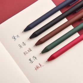 KACO PURE Morandi II Gel Pen Pena Pulpen Bolpoin 0.5mm 5 PCS (Colorful Ink) - Mix Color - 17