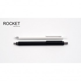 KACO ROCKET Gel Pen Pena Pulpen Bolpoin 0.5mm 10 PCS - K1028 (Black / Blue Ink) - Dark Blue - 9