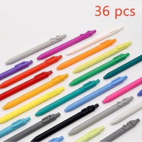 KACO Alpha Gel Pen Pena Pulpen Bolpoin 0.5mm 36 PCS - Mix Color - 5