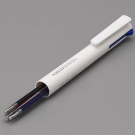 KACO Refill Tinta Hitam Pulpen Gel Multifunction Pen 0.5mm 4 PCS - K1602 - Black - 3
