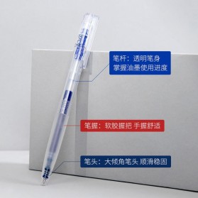 KACO Refill Tinta Pulpen K7 Gel Pen 0.5mm 5 PCS (Black Ink) - K1619 - Black - 5