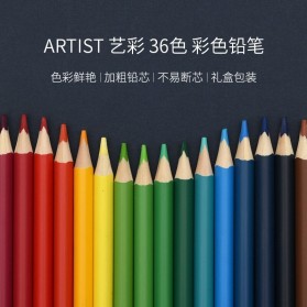 KACO ARTIST Pensil Warna Color Pencil Professional Painted 36 PCS - K1036 - Multi-Color - 2