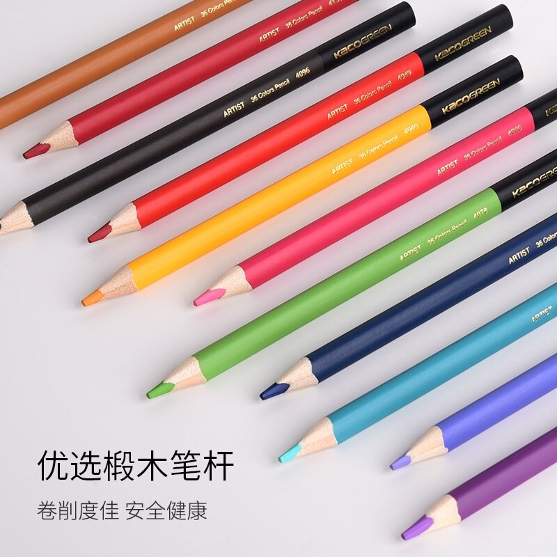 KACO ARTIST Pensil Warna Color Pencil Professional Painted 36 PCS - K1036 -  Multi-Color - JakartaNotebook.com