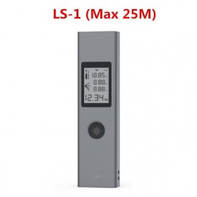 DUKA Laser Pengukur Jarak Laser Distance Meter Range Finder 25M - LS-1 - Gray