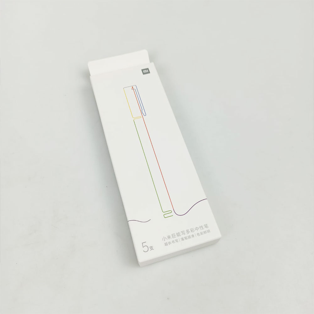 Xiaomi Mi Jumbo Gel Ink Pen Pena Cair Pulpen 0.5mm 5 PCS 5 Warna