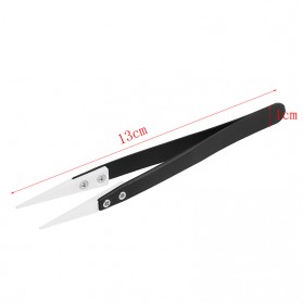Tweezers Keramik untuk E-Vapor - HRC40 - Black - 3