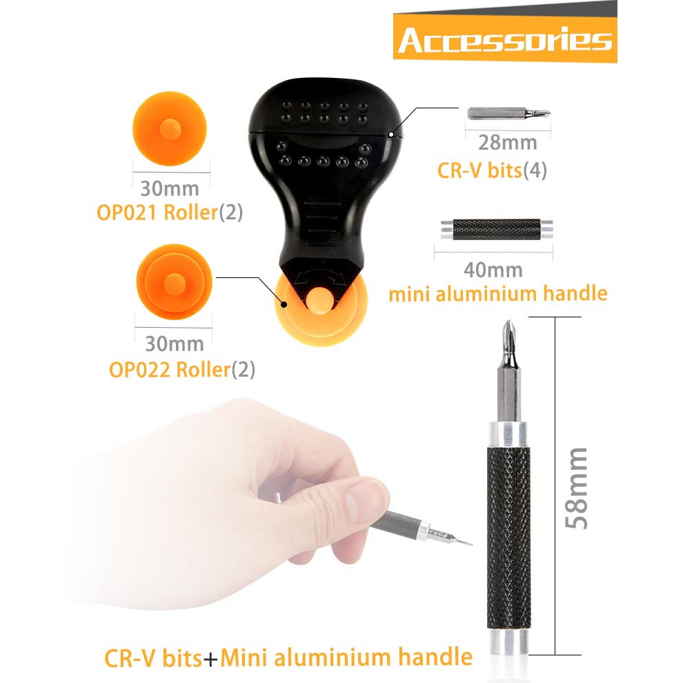 jakemy alat reparasi smartphone roller opener jm op17 jakemy alat reparasi smartphone roller opener jm op17