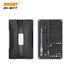 Jakemy 106 in 1 Obeng Set Portable DIY High-End Screwdriver Tool Set - JM-8177
