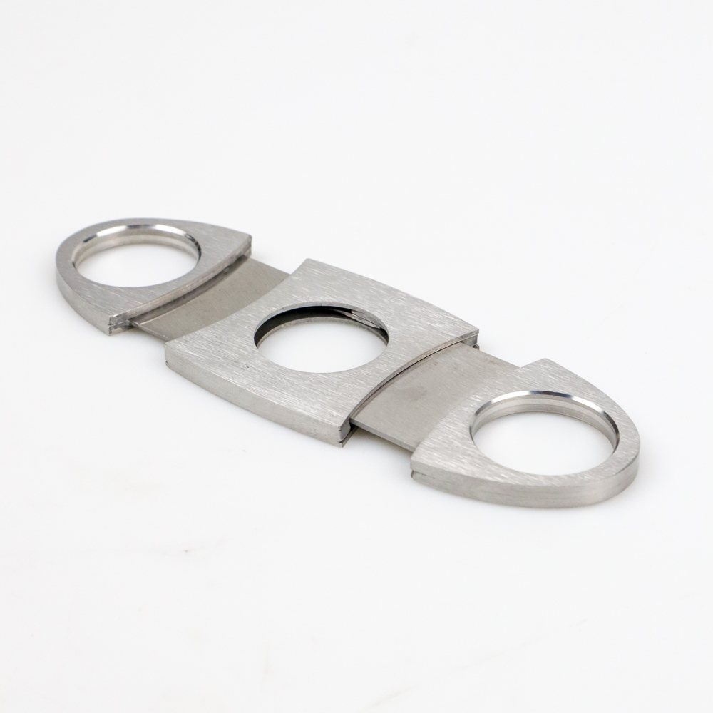 Gambar produk KNIFEZER Pemotong Rokok Cerutu Cigar Cutter Double Blade Stainless Steel - EC-50A