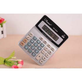 Kenko Kalkulator Elektronik Office Calculator - KK-900A - Black/Silver - 5