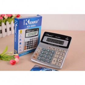 Kenko Kalkulator Elektronik Office Calculator - KK-900A - Black/Silver - 7