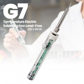Solder & Heat Gun - G7 Temperature Electric Soldering Iron Lead-Free 220 V 60 W - No.907