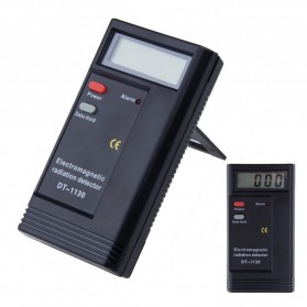 VKTECH Digital Electromagnetic Radiation Detector - DT-1130 - Black