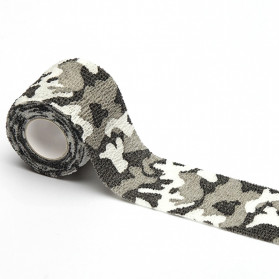 FORAUTO Camouflage Retractable Tape Hunting Survival Kit Lakban Ajaib - H10 - Black