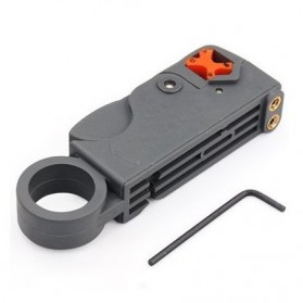 Rotary Coaxial Cable Stripper Cutter - RG58 - Gray - 4