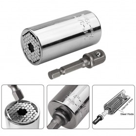 Kepala Kunci Pas Gator Grip Universal Socket - ETC-120 (Bolt Only) - Silver - 1