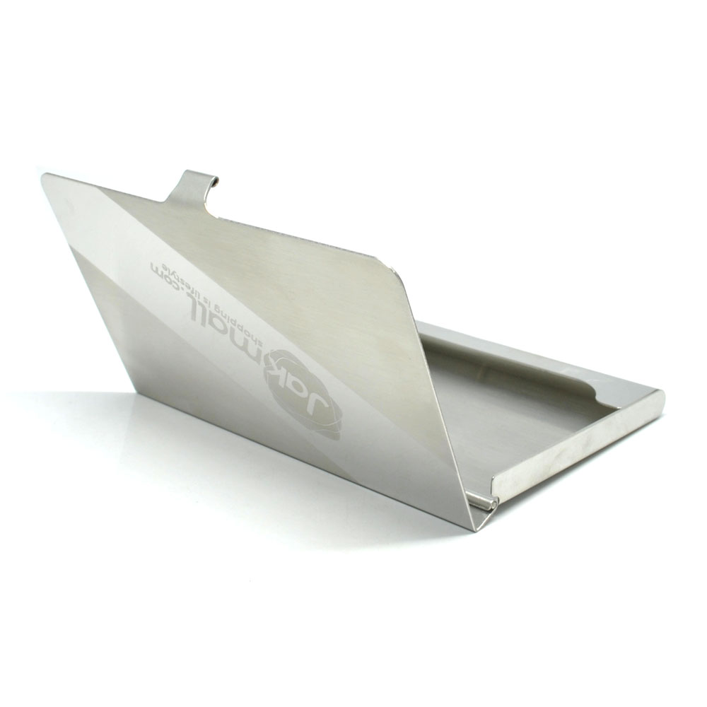 Kotak Kartu Nama Aluminium Model Jakmall com Silver Kotak Kartu Nama Aluminium Model Jakmall com Silver