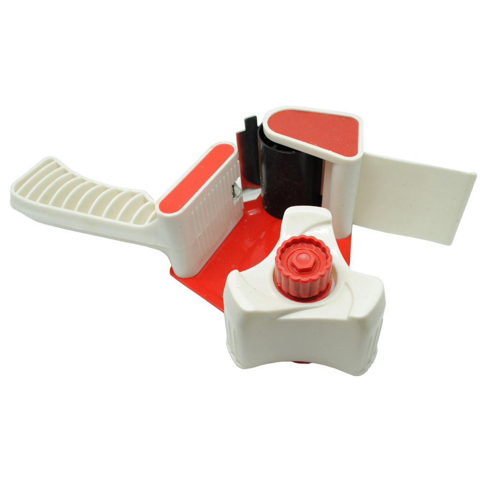 Dispenser Lakban Tape Gun With Handle -    Red/White