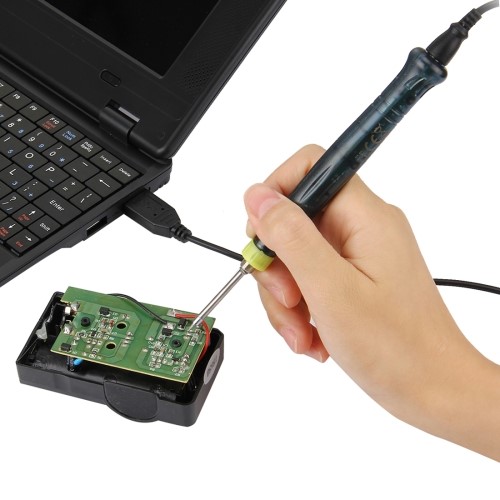 Gambar produk SumSour Solder Portable Tenaga USB 5V 8W - ZD-20U