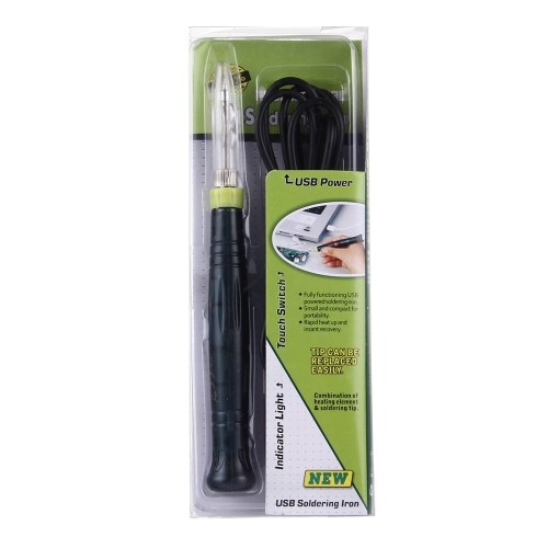 Gambar produk SumSour Solder Portable Tenaga USB 5V 8W - ZD-20U