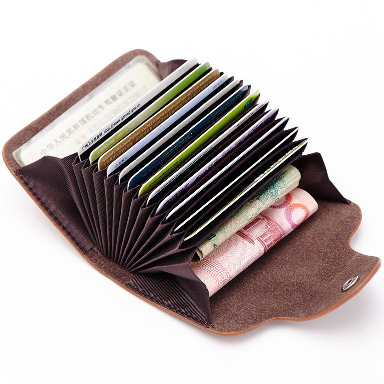 dompet kartu elegan bahan kulit brown jakartanotebook dompet kartu elegan bahan kulit brown jakartanotebook