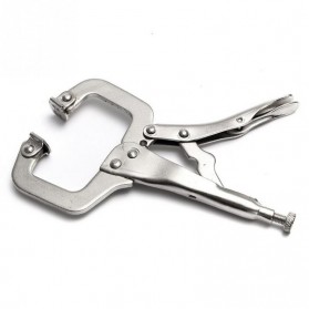 Tang Jepit C Clamp Swivel Pad Lock Grip - RLP-CP6 - Silver - 1