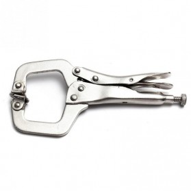 Tang Jepit C Clamp Swivel Pad Lock Grip - RLP-CP6 - Silver - 6