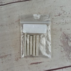 Taffware Strong Neodymium Magnet NdFeB N50 100 PCS - Silver - 7