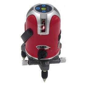 LAIRUI Self Leveling Laser 5 Line 6 Point - T5 - Red - 7