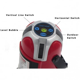 LAIRUI Self Leveling Laser 5 Line 6 Point - T5 - Red - 11