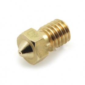 Brass Nozzle Extruder for J-Head 3D Printer V6 V5 1.75mm 0.4mm - Golden - 1