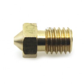 Brass Nozzle Extruder for J-Head 3D Printer V6 V5 1.75mm 0.4mm - Golden - 3