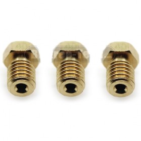 Brass Nozzle Extruder for J-Head 3D Printer V6 V5 1.75mm 0.4mm - Golden - 4