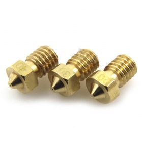 Brass Nozzle Extruder for J-Head 3D Printer V6 V5 1.75mm 0.4mm - Golden - 5