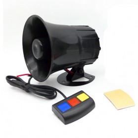 ZKXX Klakson Sirine Polisi Loud Speaker 4 Tone 30W - KX-5004 - Black - 7