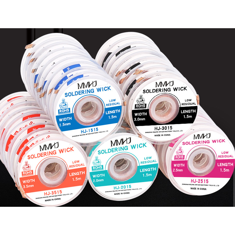 MMHJ Soldering Wick Pembersih Timah Desoldering 2.5mm 1.5 meter HJ
