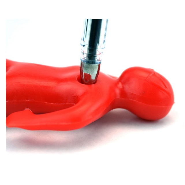 Dead Fred Pen Holder Stand Silicone Rubber Office Desk Gag 
