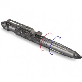 Laix B2 Multifunctional Self-Defense Protection Tactical Pen - Black - 5