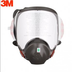 Masker Wajah / Masker Anti Polusi - 3M Lens Cover Pelindung Kaca Lensa Masker Gas Respirator - 6885 - White