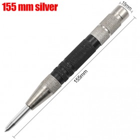 Oauee Automatic Center Punch Penanda Titik Bor 155 mm - Silver - 10