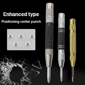 Oauee Automatic Center Punch Penanda Titik Bor 155 mm - Silver - 2