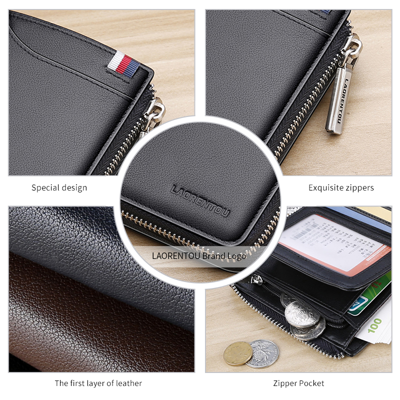 laorentou dompet kartu bahan kulit sapi black laorentou dompet kartu bahan kulit sapi black