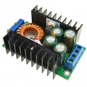 Raspberry Pi & Arduino - Fancy Step Down Buck Converter DC CC 9A 300W 5-40V To 1.2-35V - Black