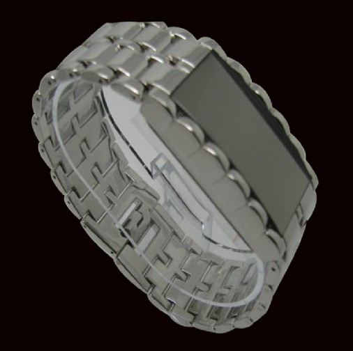 LED Watches - AA-W001 - Silver - JakartaNotebook.com