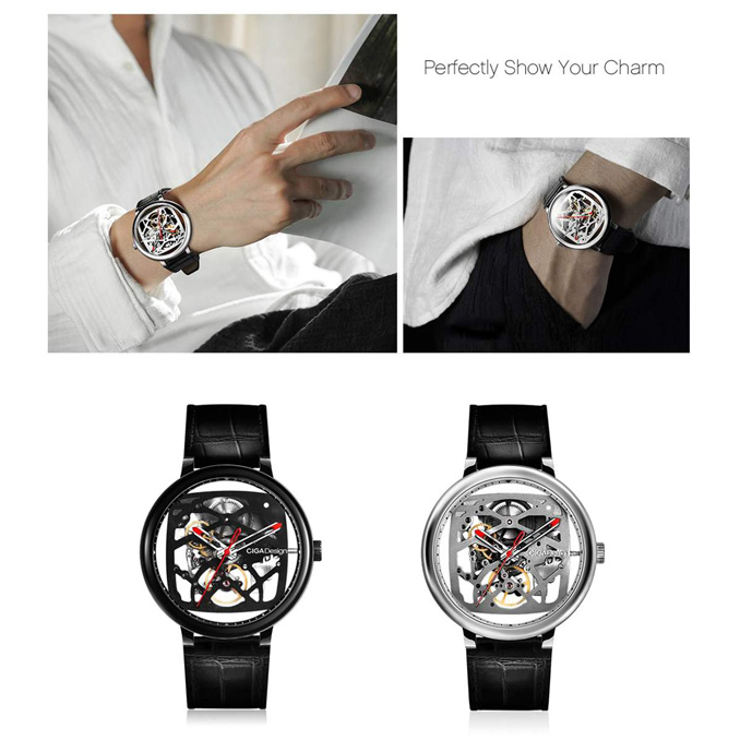 xiaomi ciga watch skeleton obsidian moon